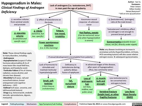 Clinical Findings of Androgen Deficiency | Calgary Guide