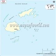 Blank Map of Oceania Countries