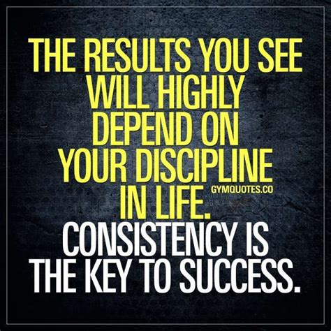 12+ Consistency Is The Key To Success Quotes - Success Quote - Quotesvirall.com | Results quotes ...