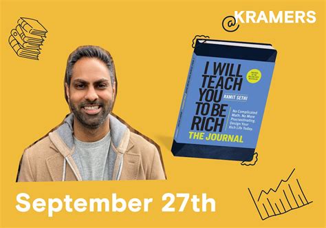 In Conversation With Ramit Sethi: I Will Teach You to Be Rich, The Journal | Kramers | Bookstore ...