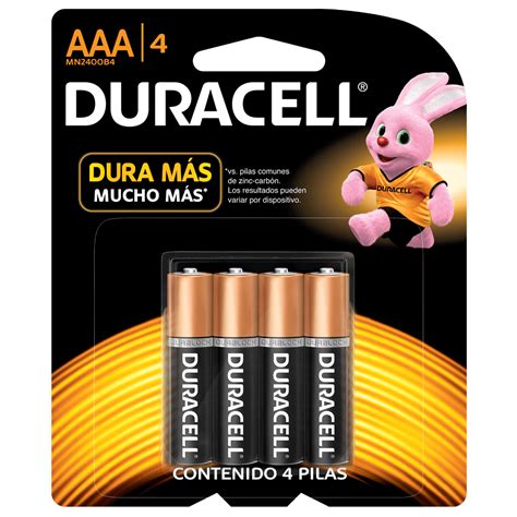 Pilas Duracell AAA