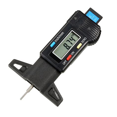 Uxcell 0-25.4mm Digital Tire Tread Depth Gauge - Walmart.com