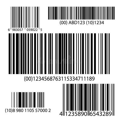 Information UPC Scanner. Digital Reader. Identification Sign. Modern Simple Flat Bar Code Sign ...