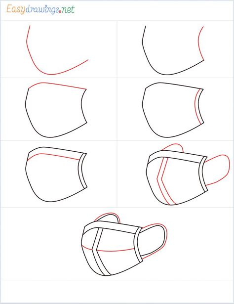 How to Draw a Mask step by step - [7 Easy Phase] | Drawn mask, Drawings ...