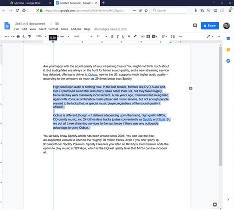 Google Docs Works Cited Template | Master Template