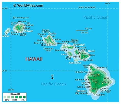 Islands Of Hawaii - WorldAtlas