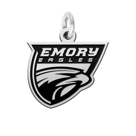 Emory Eagles Silver Logo Charm - PG88260