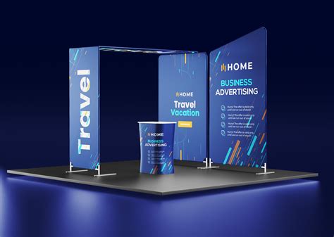 Designdeals987: I will design your trade shows, retractable backdrop ...