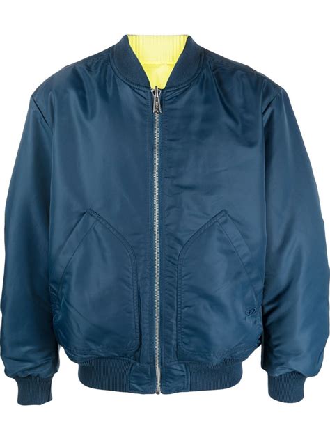 Diesel zip-fastening Bomber Jacket - Farfetch