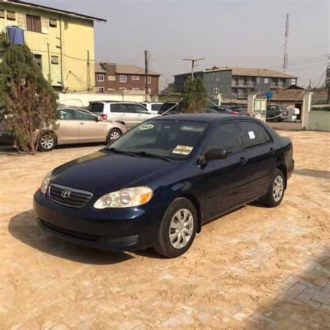 SOLD....Tin-can Cleared 2006 Toyota Corolla LE Blue - Autos - Nigeria