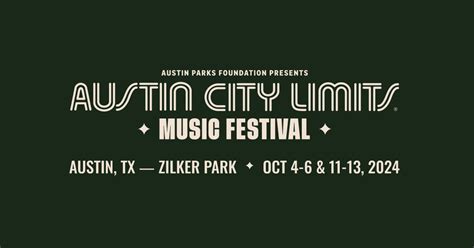 Acl Schedule 2024 Tickets - Valry Jacinthe