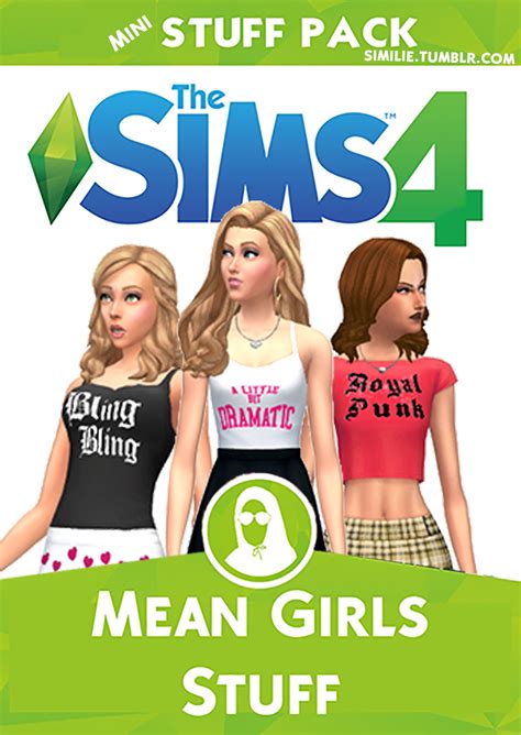 Mean Girls Stuff Pack!!! by Gemini Speaks | Sims packs, Sims 4 cc packs ...