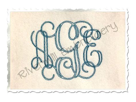 45 Best Monograms images | Embroidery fonts, Monogram fonts, Embroidery monogram