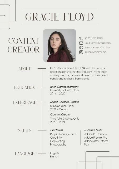 Content Creator Design Template | PIXLR