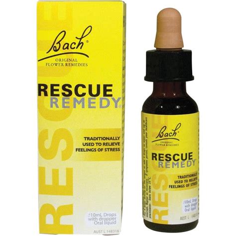 BACH ORIGINAL FLOWER ESSENCES RESCUE 10 ML - FARMASTOCK.ES