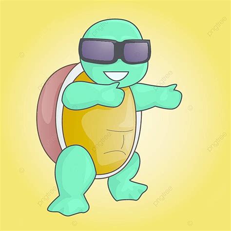 Turtle With Shades Vector Terrapin Tortoise Vector Vector, Terrapin, Tortoise, Vector PNG and ...