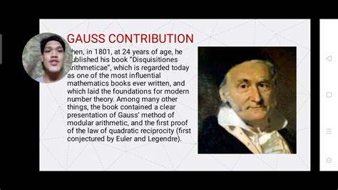 Carl Friedrich Gauss Mathematician