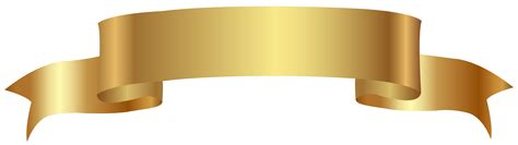 Download Gold Banner Clipart Png Image Ribbon Banner Gold Png Png | Sexiz Pix