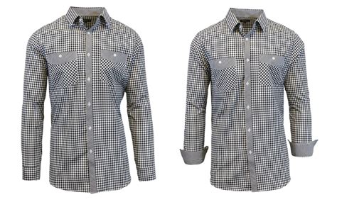 Men's Slim-Fit Button-Down Shirt | Groupon Goods