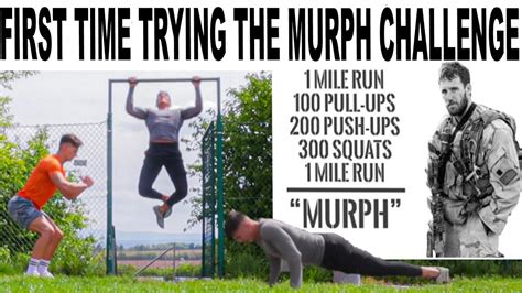 We did the MURPH CHALLENGE under 40 MINUTES (Without Practice) - YouTube