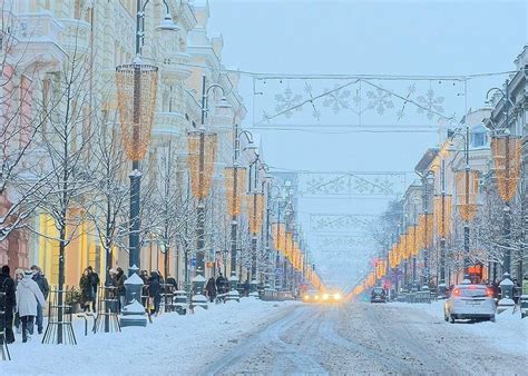 Winter in Vilnius, Lithuania. | Christmas in europe, Winter scenes ...