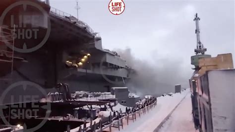 Fire at Russia's Only Aircraft Carrier Kills 1, Injures 12 - The Moscow ...