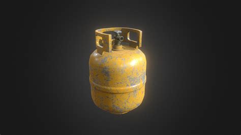 Simple Propane Tank 2 - Download Free 3D model by Blender3D [cde8b45] - Sketchfab