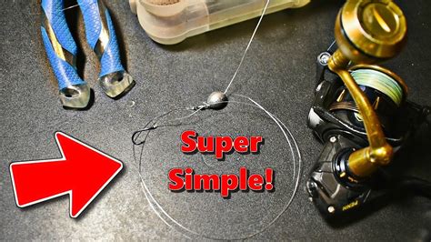 The *EASIEST* Saltwater Fishing Rig To Make & Use! (SIMPLE) - YouTube