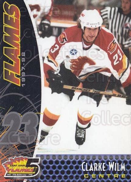 Center Ice Collectibles - 1997-98 Saint John Flames Hockey Cards