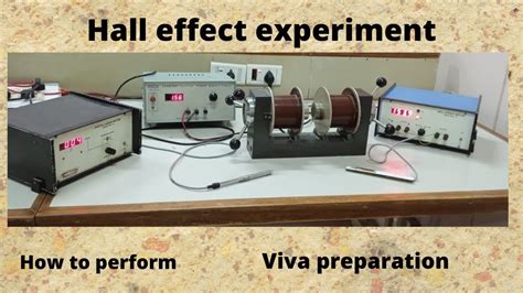 Hall effect experiment - YouTube