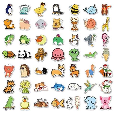 Bộ sưu tập đáng yêu stickers cute animals hình ảnh các loài động vật ...