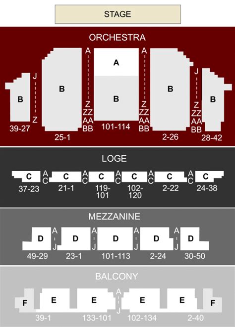 Golden Gate Theatre, San Francisco, CA - Seating Chart & Stage - San Francisco Theater