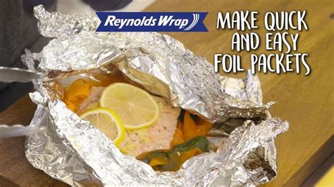 Reynolds Wrap Non-Stick Aluminum Foil - JP|Shop [Video] [Video] | Foil packet meals, Pressure ...