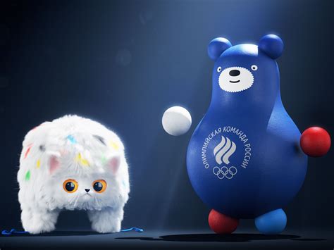 Olympic Mascots by Art. Lebedev Studio on Dribbble