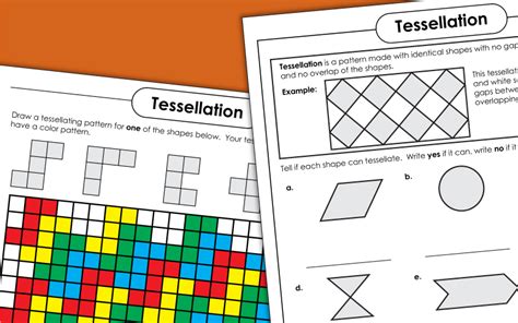 Tessellation Worksheets