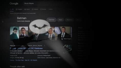 Google Search Easter Egg honors “The Batman”