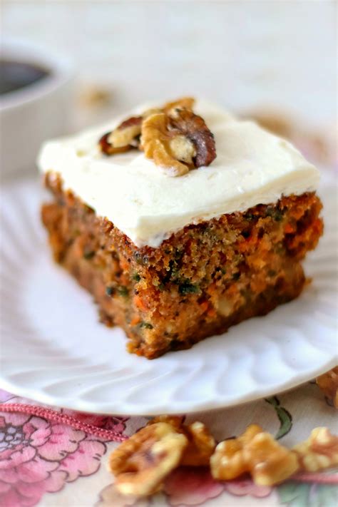 The Best Carrot Cake Ever with Cream Cheese Frosting - Bunny's Warm Oven