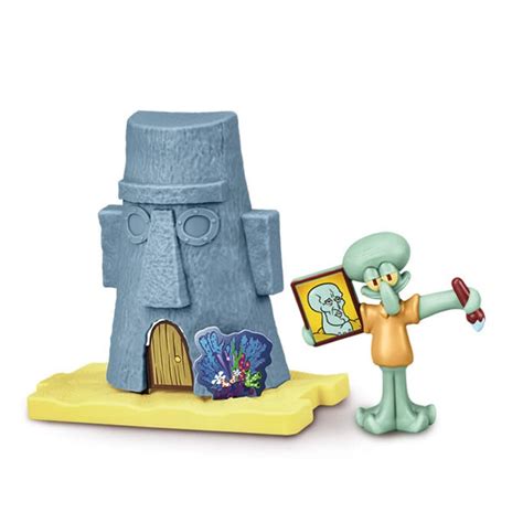 Macdonald squidward's easter island head house, Hobbies & Toys, Toys ...