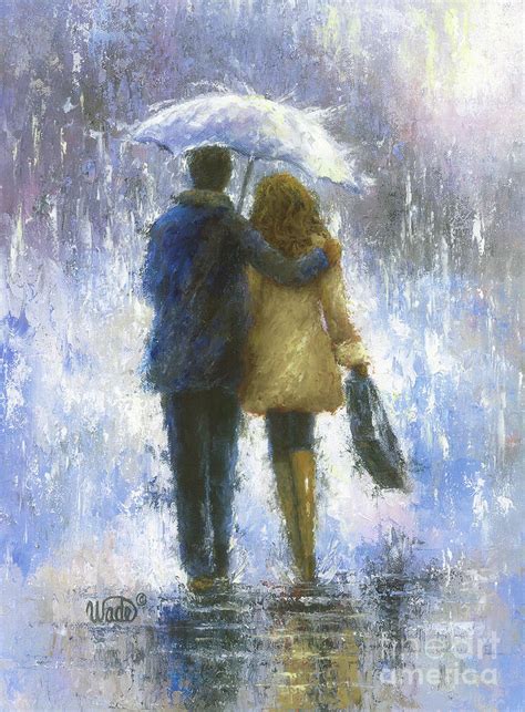 Rain Romance II Painting by Vickie Wade - Fine Art America