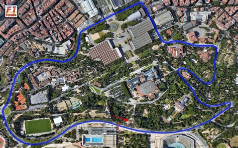 Montjuïc Park Circuit layout & records