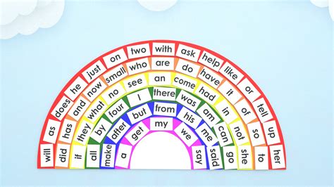 Rainbow Words Set II