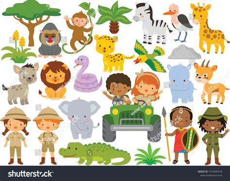 1,641 Clipart Safari People Royalty-Free Photos and Stock Images | Shutterstock