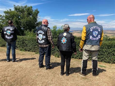 The Blue Knights Motorcycle Club Raise £250 for Positive Bones! — Positive Bones