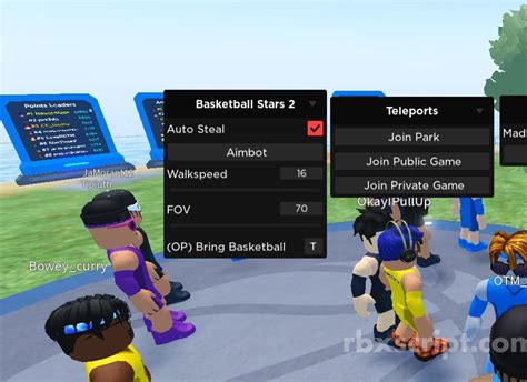 Basketball Stars 2: Auto Steal, WalkSPeed, Fov Scripts | RbxScript