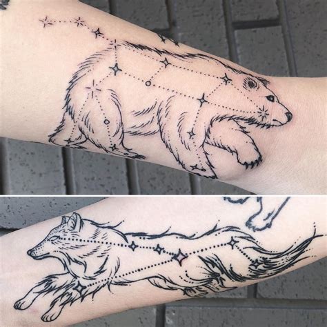 Ursa Major Constellation Tattoo