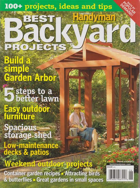 Best Backyard Projects (The Family Handyman) 100 Projects, Ideas and ...