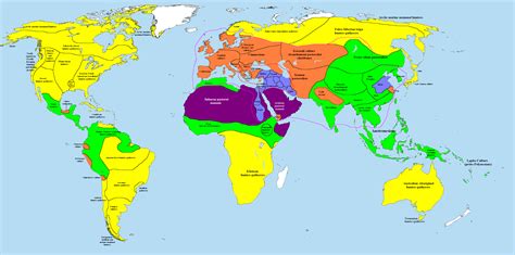 The World Map 1000 BC - Vivid Maps | World history, History of india ...