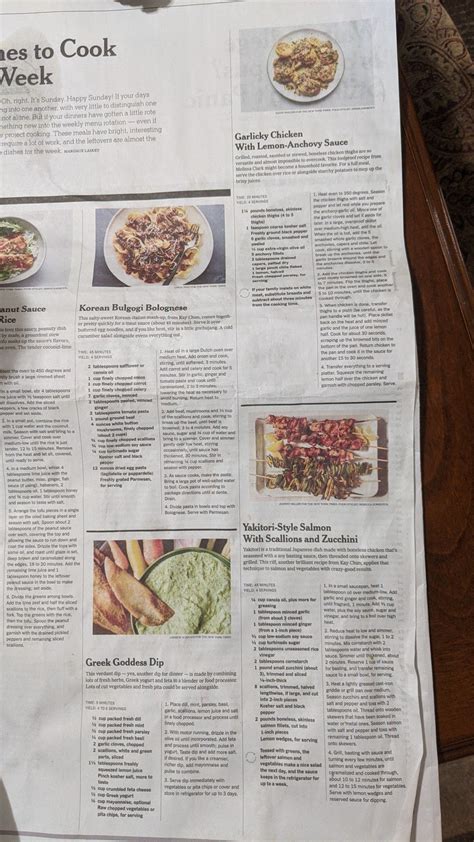 Nytimes recipes | Nytimes recipes, Recipes, Ny times