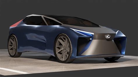 Lexus LF-30 3D Model by NETRUNNER_pl