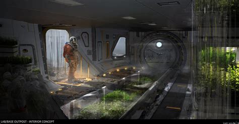 29-11-14_Lab base outpost Inteior by BlakeZ Scifi Interior, Spaceship Interior, Interior Concept ...